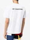 Graphic Cotton Short Sleeve T-Shirt White - LOUIS VUITTON - BALAAN 3