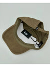 Graffiti Corduroy Low Pro Ball Cap Dark Khaki - STUSSY - BALAAN 6