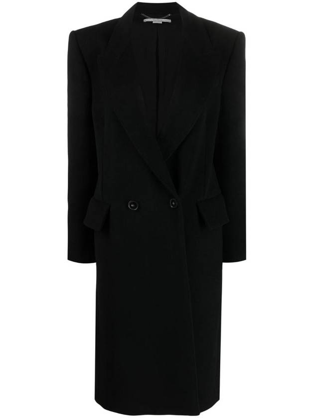 double-breasted wool coat - STELLA MCCARTNEY - BALAAN 2