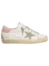 Superstar White Pink Heel Tab Sneakers - GOLDEN GOOSE - BALAAN 2