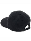 Eden Logo Denim Ball Cap Stone Wash Black - A.P.C. - BALAAN 4