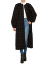 ROPX10108A RX184X 001 Women s Wool Long Coat - ROCHAS - BALAAN 9