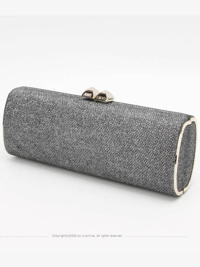 Pearl gray evening clutch bag 1239hva - JIMMY CHOO - BALAAN 2