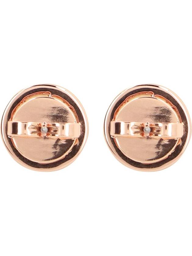 Miller Crystal Stud Earrings Rose Gold - TORY BURCH - BALAAN 6