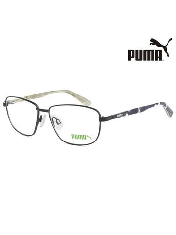 Glasses Frame PJ0013O 001 Square Metal Men Women Glasses - PUMA - BALAAN 1