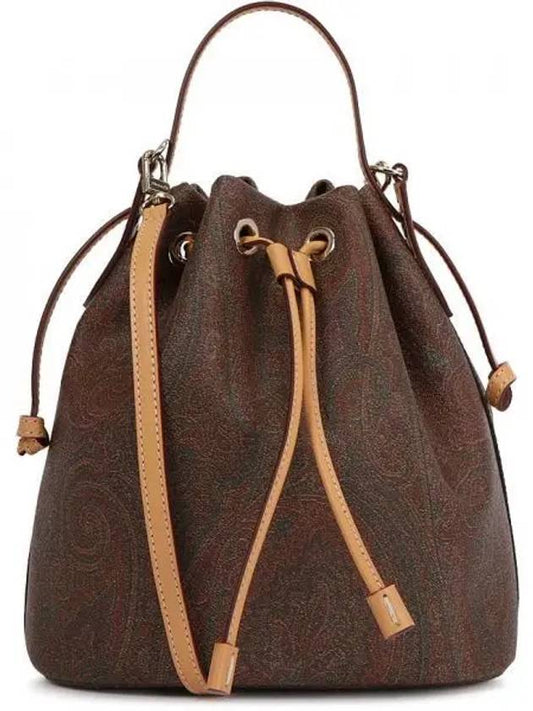 Paisley Bucket Bag Brown - ETRO - BALAAN 2