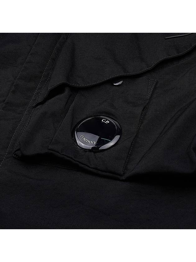 Tylon P Lens Overshirt Zip Up Jacket Black - CP COMPANY - BALAAN 10