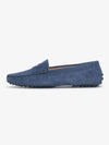 Gommino Suede Driving Shoes  Blue - TOD'S - BALAAN 2