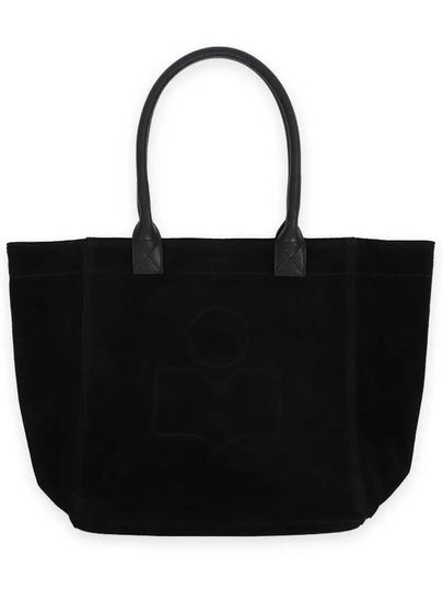 Yenky Small Suede Tote Bag Black - ISABEL MARANT - BALAAN 2