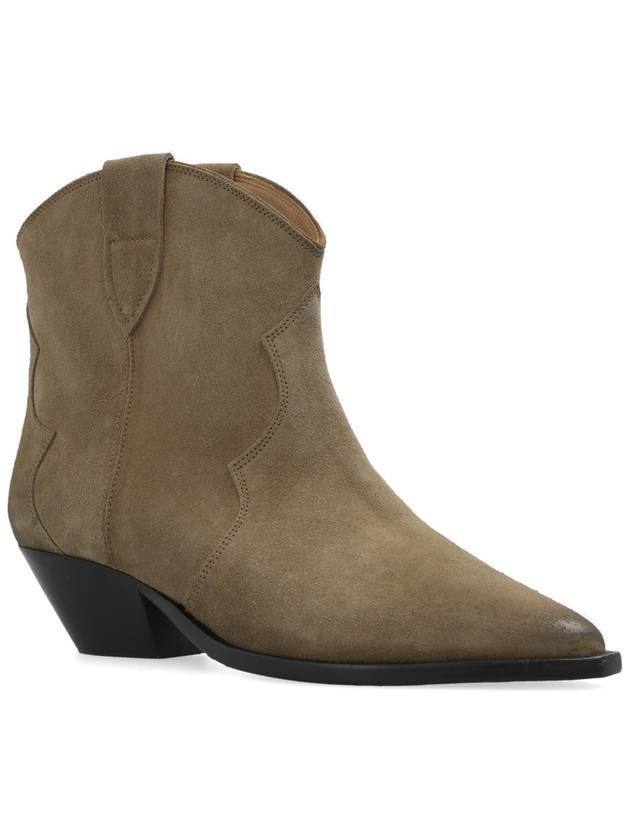 Isabel Marant ‘Dewina’ Heeled Ankle Boots, Women's, Beige - ISABEL MARANT - BALAAN 4