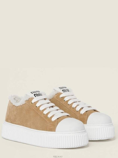 Sneakers 5E986DF005Z0G F0379 BROWN - MIU MIU - BALAAN 2