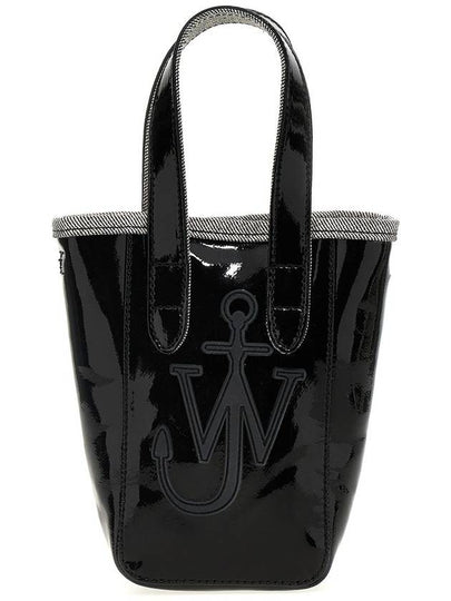 Anchor Patch Mini Belt Tote Bag Black - JW ANDERSON - BALAAN 2