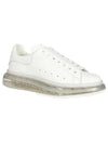 Oversized Clear Sole Low Top Sneakers White - ALEXANDER MCQUEEN - BALAAN 2