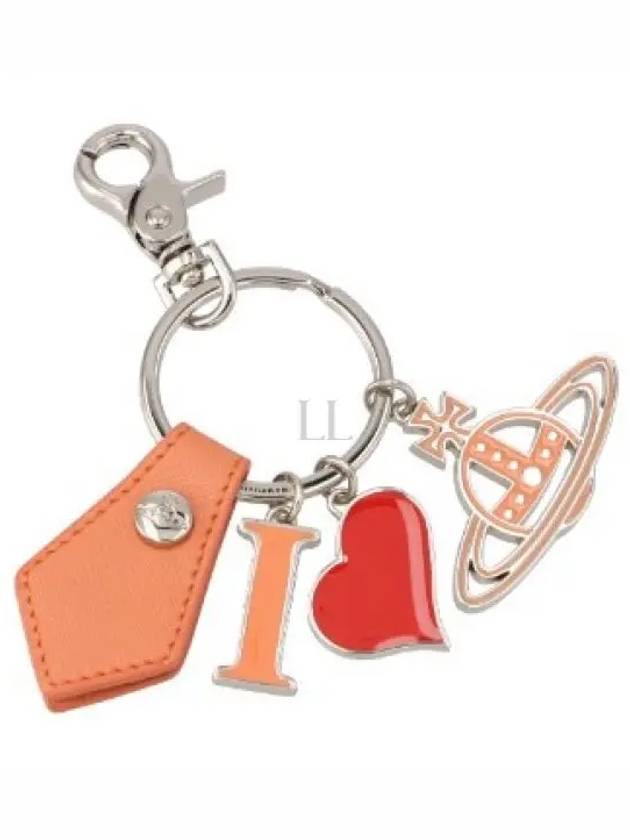 Polly I Love ORB Charm Key Holder Orange - VIVIENNE WESTWOOD - BALAAN 2