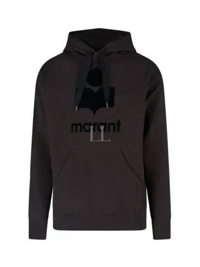 Miley Logo Hoodie Faded Black - ISABEL MARANT - BALAAN 2