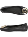 Minnie Travel Flat Black - TORY BURCH - BALAAN 2