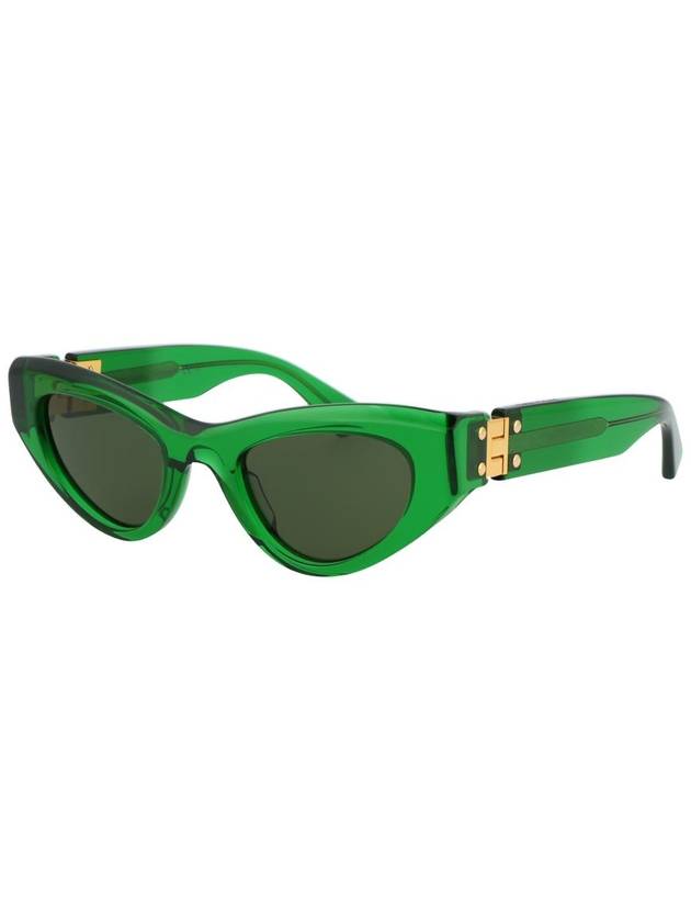 Eyewear Inverted Triangle Sunglasses Green - BOTTEGA VENETA - BALAAN 3