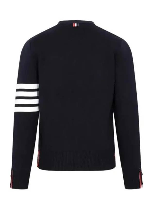 Milano Stitch 4 Bar Cardigan Navy - THOM BROWNE - BALAAN 3