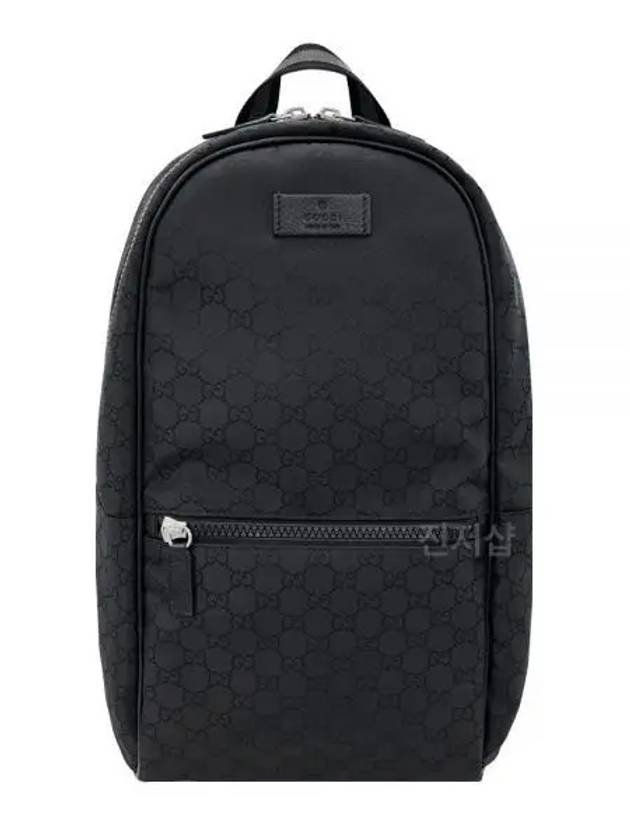 GG Pattern Nylon Backpack Black - GUCCI - BALAAN 2