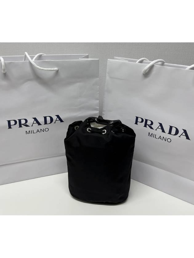 Tessuto Nylon Pouch Black - PRADA - BALAAN 3