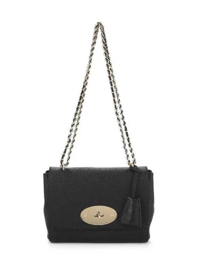 Lily Small Classic Chain Shoulder Bag Black - MULBERRY - BALAAN 4