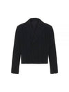 Tailored Pleated 2 Jacket Black - ISSEY MIYAKE - BALAAN 2