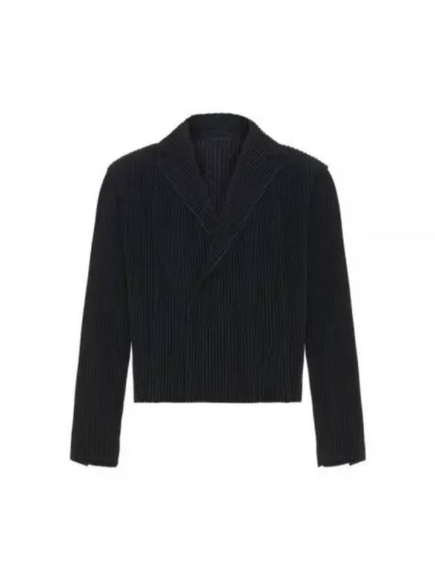 Tailored Pleated 2 Jacket Black - ISSEY MIYAKE - BALAAN 2