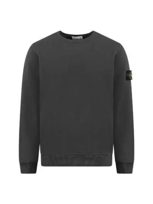 Compass Patch Cotton Sweatshirt Lead Grey - STONE ISLAND - BALAAN 2