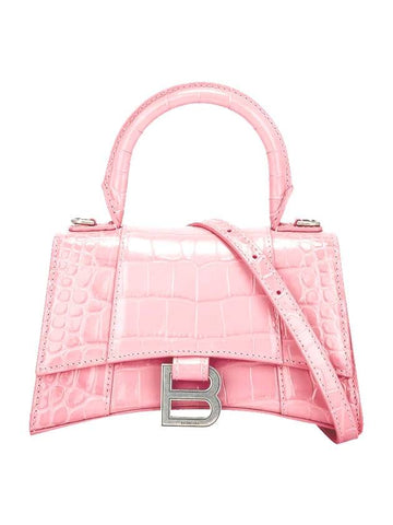 Hourglass Tote Bag Pink - BALENCIAGA - BALAAN 1