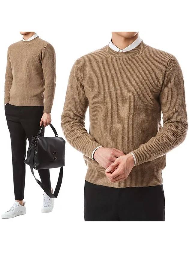 Cashmere wool ribbed knit IMLMML167 IM55024 200 - RVR LARDINI - BALAAN 1