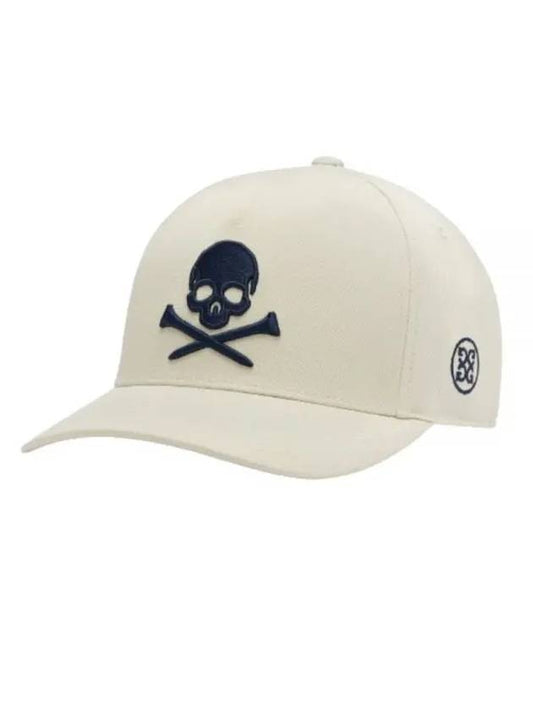 Men's Skull & T's Stretch Twill Snapback Hat Stone - G/FORE - BALAAN 2