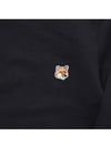 Fox Head Patch Regular Sweatshirt Black - MAISON KITSUNE - BALAAN 4