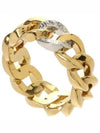 Medusa Chain Ring Gold - VERSACE - BALAAN 2