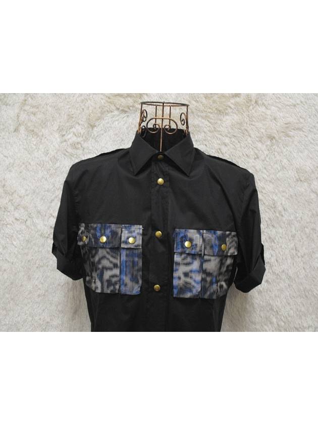 RAF by leopard pocket shirt - RAF SIMONS - BALAAN 4