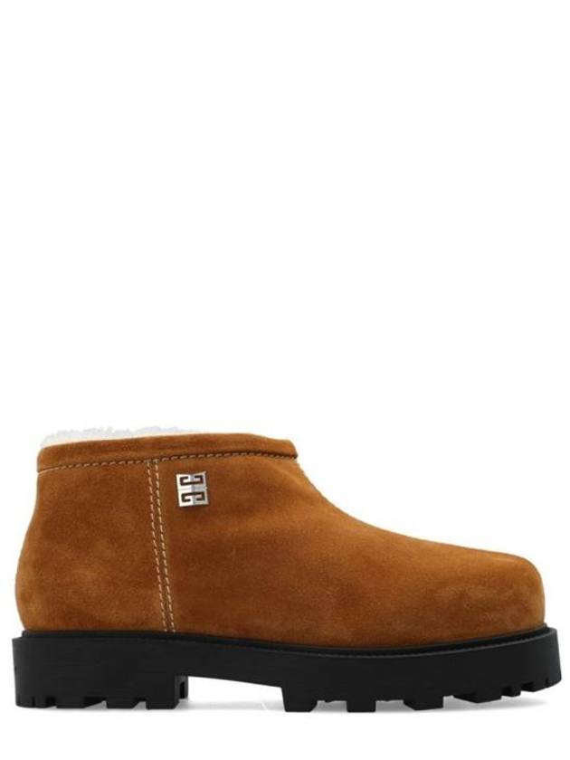 Suede Winter Boots Beige Camel - GIVENCHY - BALAAN 2