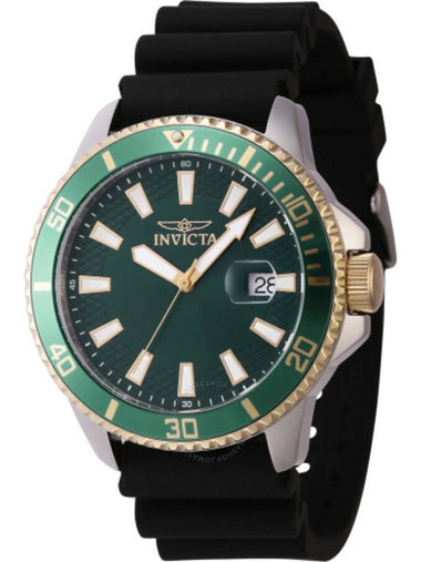 Invicta Pro Diver Quartz Date Green Dial Men's Watch 46134 - INVICTA - BALAAN 1