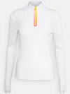 Golf Long Sleeve Roxy Knit Sweater White - J.LINDEBERG - BALAAN 1