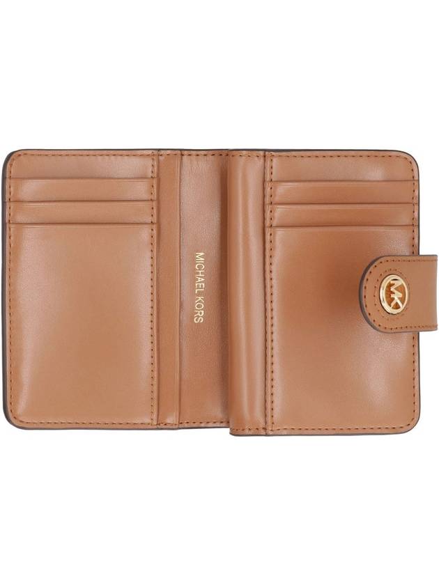 Canvas Half Wallet Brown - MICHAEL KORS - BALAAN 5