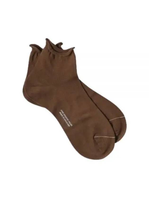 BOBBY SOCK MID BROWN WOAC0147S24FFE Bobby socks - MARGARET HOWELL - BALAAN 1