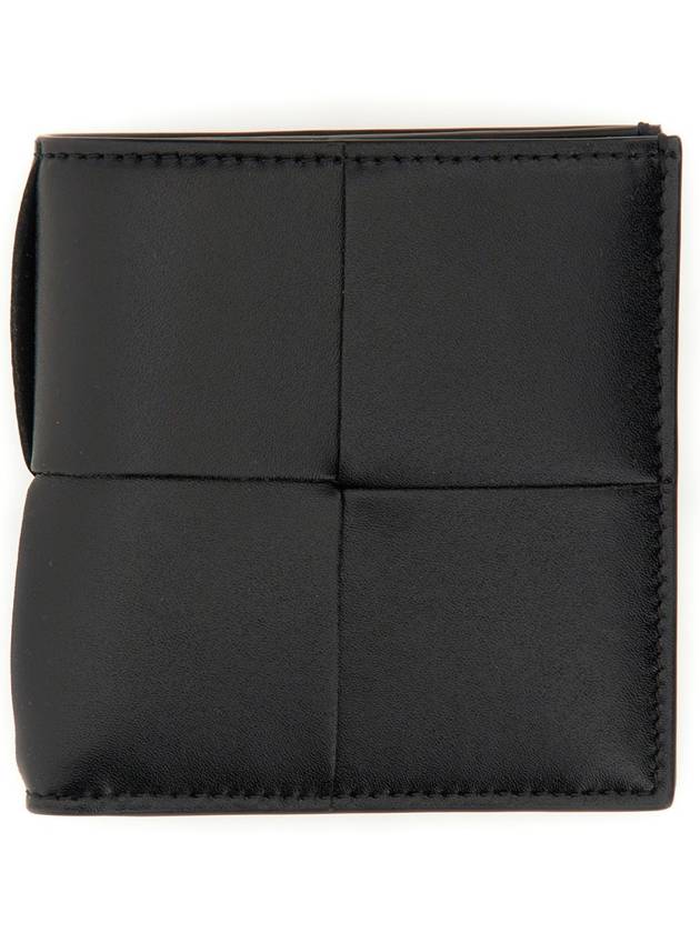 Slim Folder Half Wallet Black - BOTTEGA VENETA - BALAAN 2