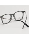 Glasses frame ML5137D 005 square horn rim Asian fit - MONCLER - BALAAN 4