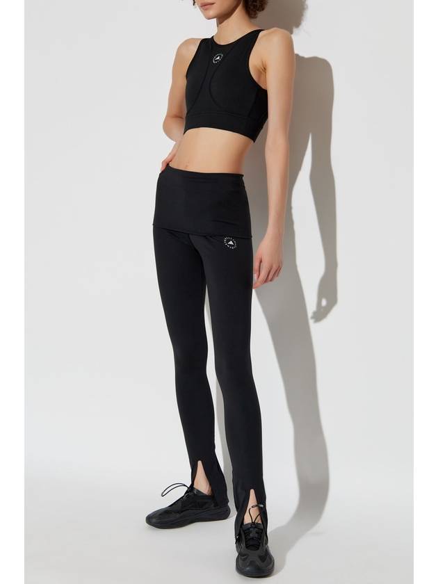 Women s By Stella McCartney True Strength Yoga Cropped Sleeveless Black - ADIDAS - BALAAN 3