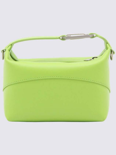 Eéra Green Leather Moon Top Handle Bag - EERA - BALAAN 2