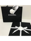 24K Square Silk Scarf CC Logo Black AAA555 - CHANEL - BALAAN 7