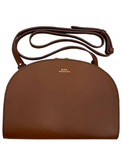 Demi Lune Half Moon Cross Bag Brown - A.P.C. - BALAAN 2