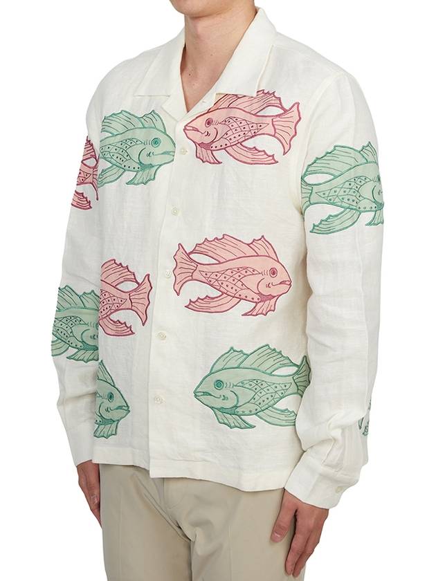 Men s Shirt MRS24SH001 WHITE MULTI - BODE - BALAAN 4