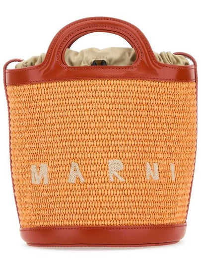 Tropicalia Small Bucket Bag Orange - MARNI - BALAAN 2