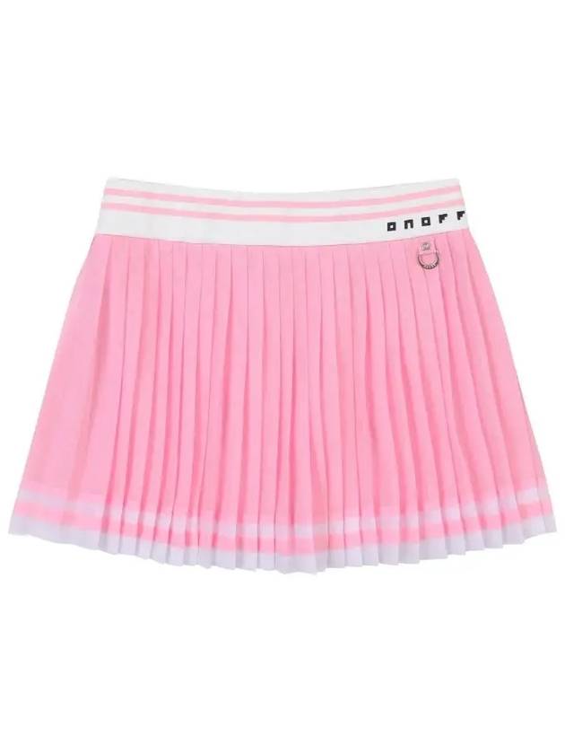 Double Mesh Pleated Culottes OF4063LAPINK - ONOFF - BALAAN 2