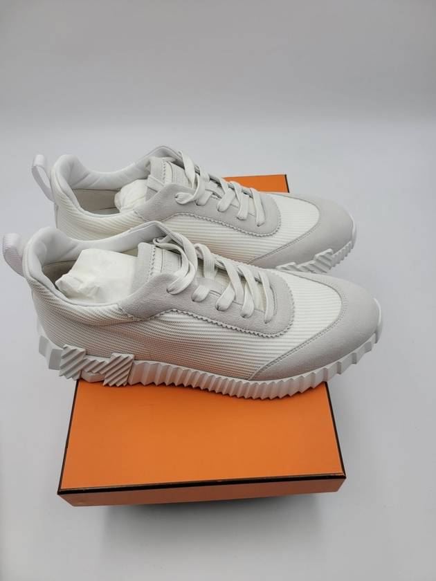 Men's Bouncing Sneakers White 24ss New Release - HERMES - BALAAN 3