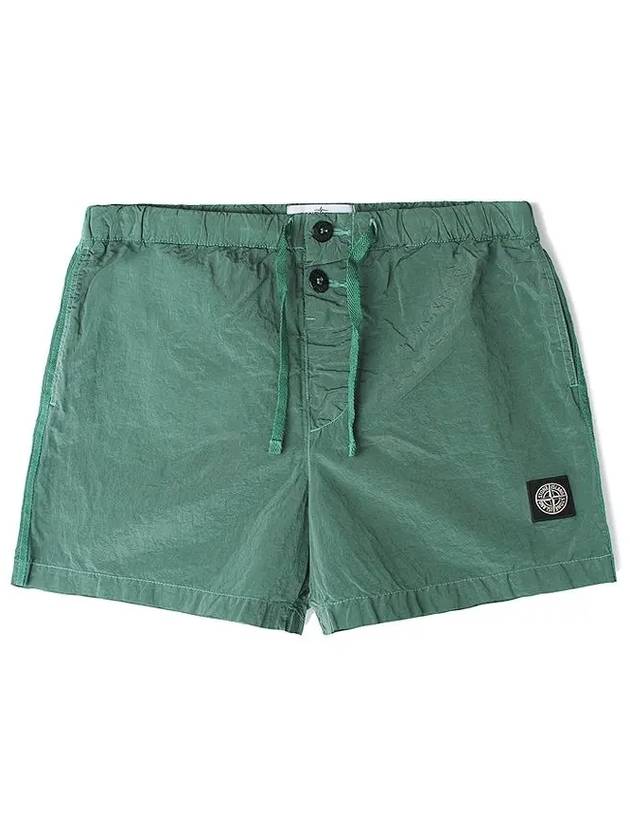 Swimming Nylon Trunk Shorts Green - STONE ISLAND - BALAAN 2